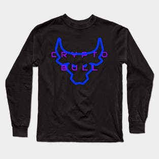 crypto bull Long Sleeve T-Shirt